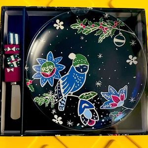 New in box Vera Bradley holiday plate